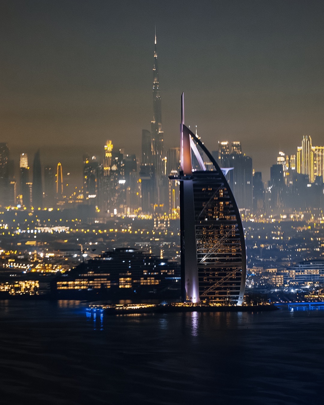 Dubai Skyline View